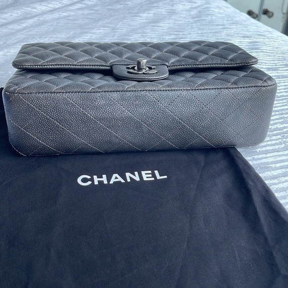Chanel Classic Metallic Grey - Picture 5 of 13